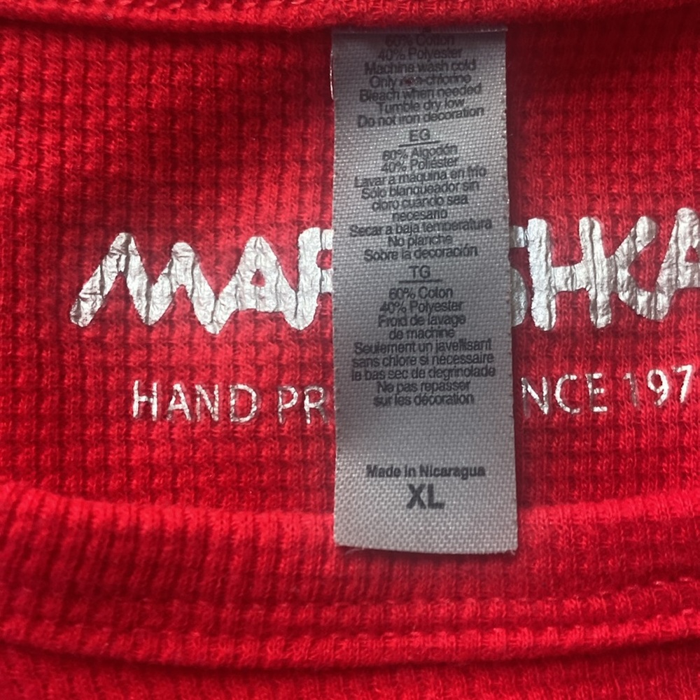 marushka red thermal top - Picture 3 of 3